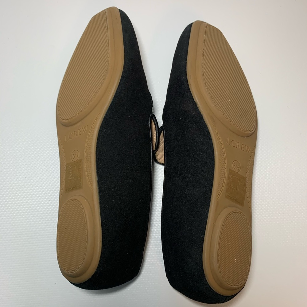 J.Crew black Georgie suede penny - Picture 7 of 9